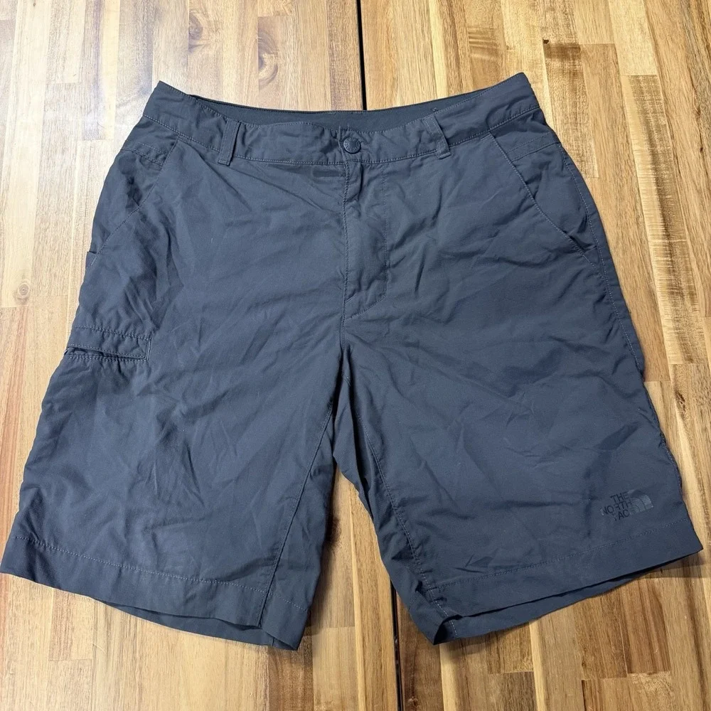 The North Face Shorts Men's 32 Gray Nylon Hiking Outdoor Utility 10